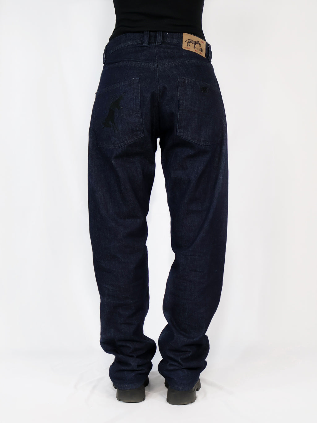 Navy Blue + Black