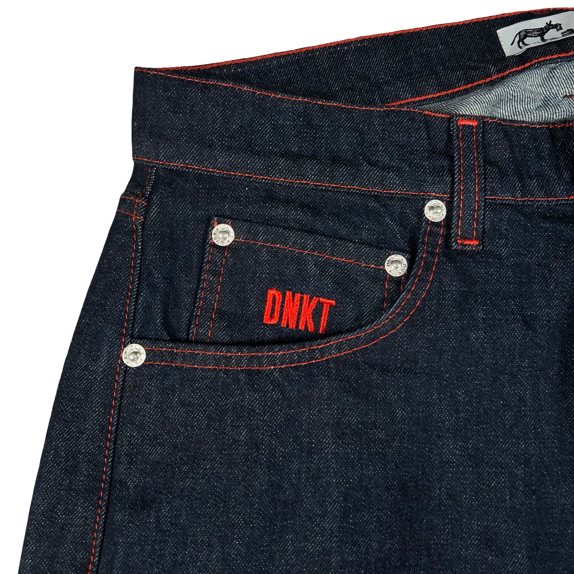 Navy Blue + Red