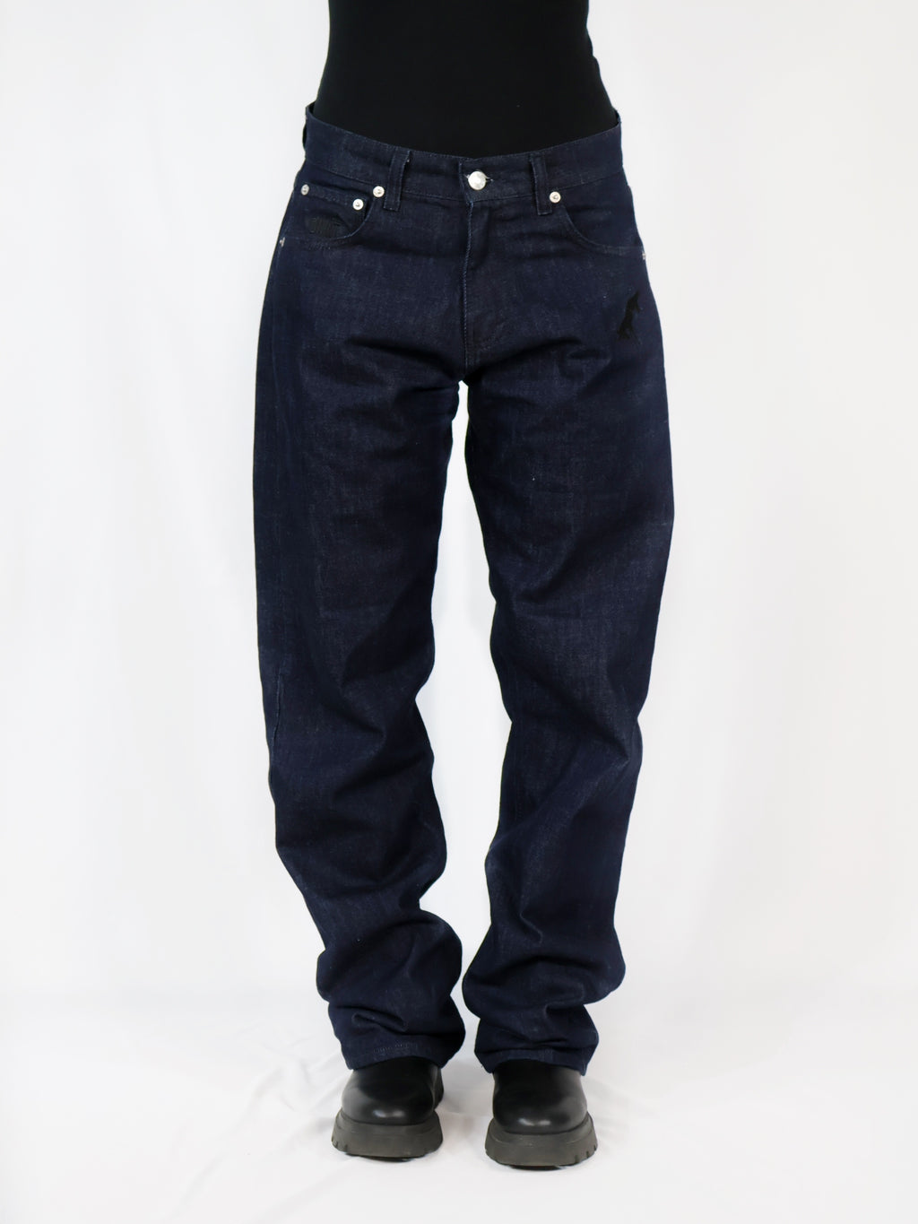 Navy Blue + Black