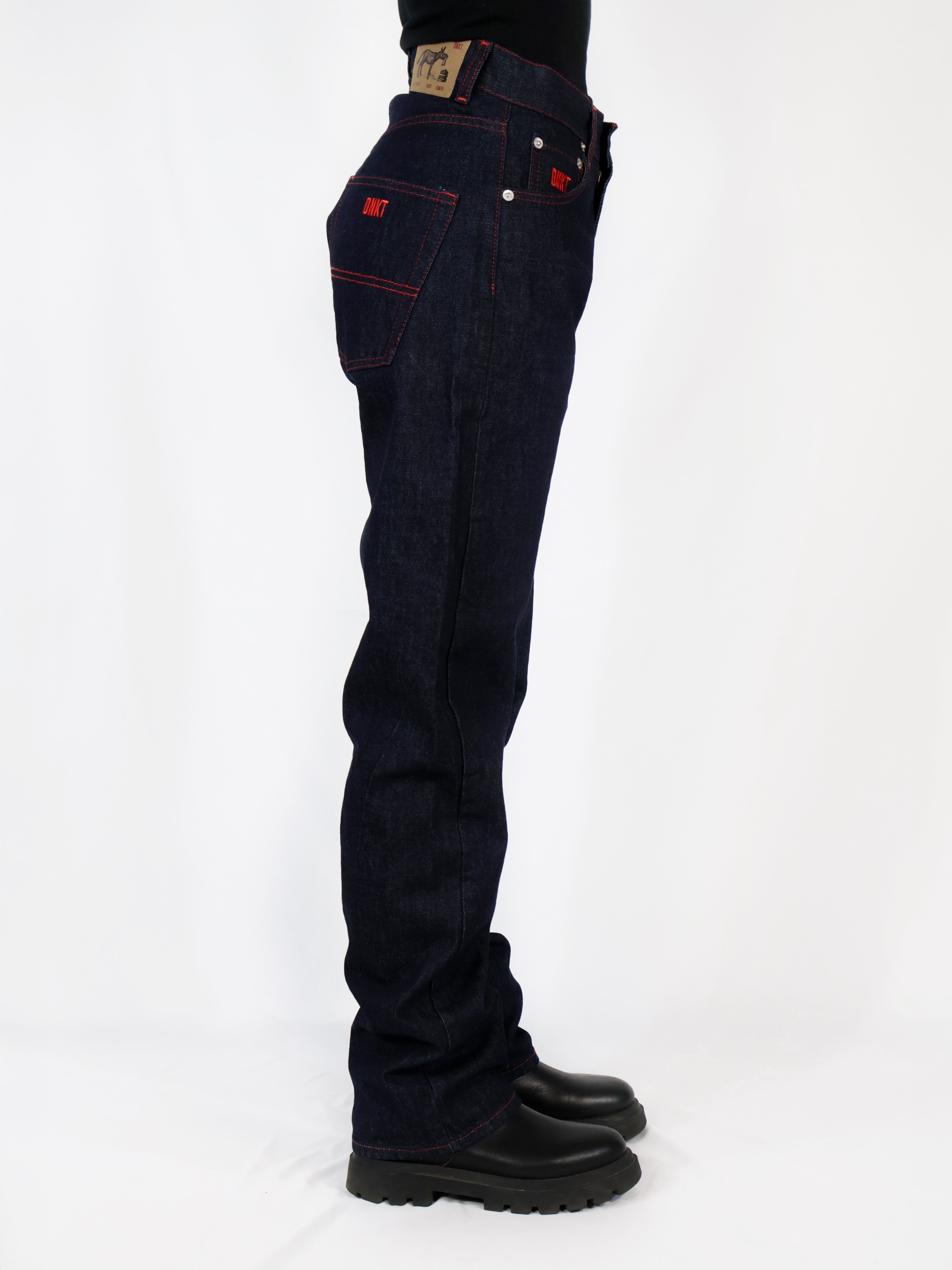 Navy Blue + Red