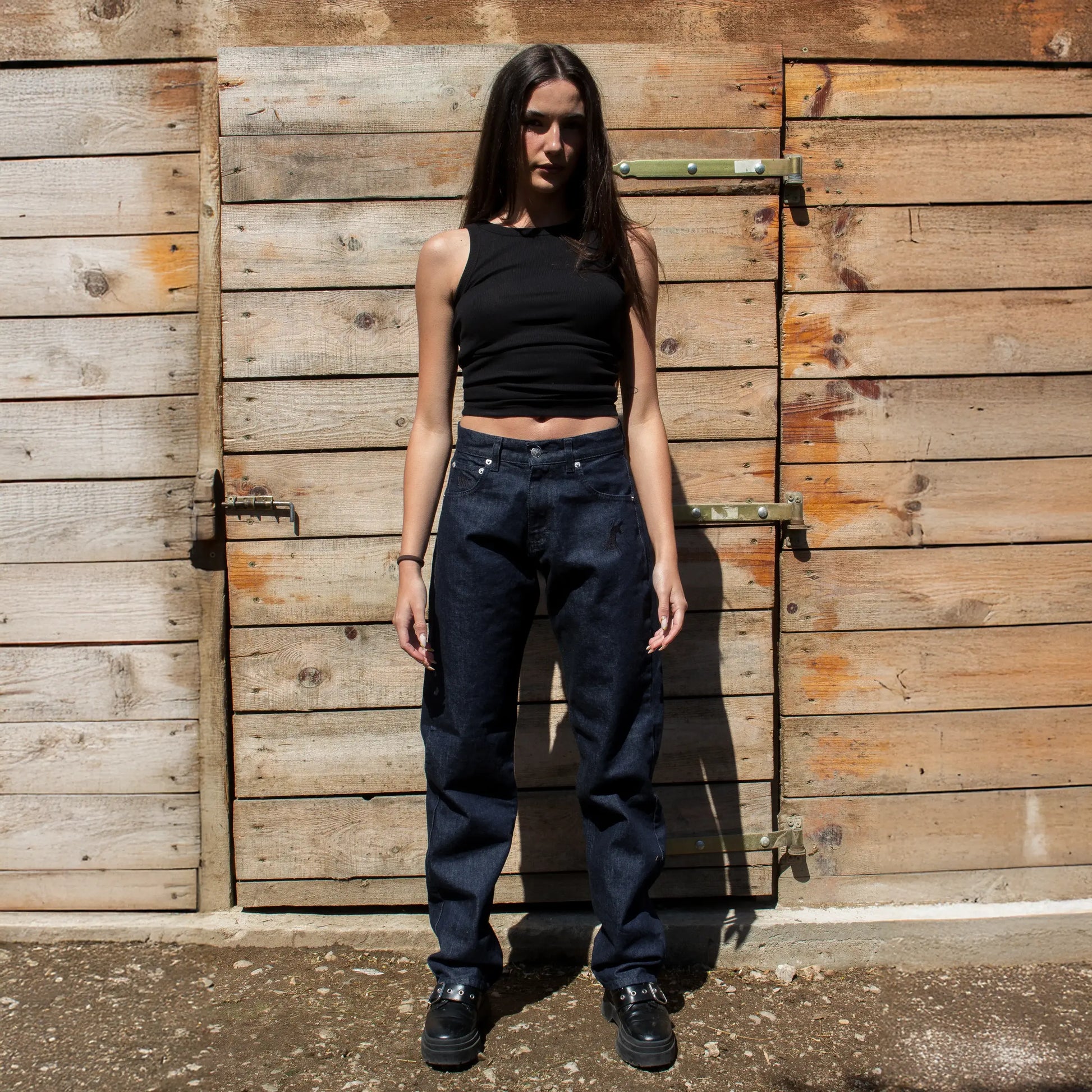 Navy Blue + Black