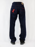 Navy Blue + Red