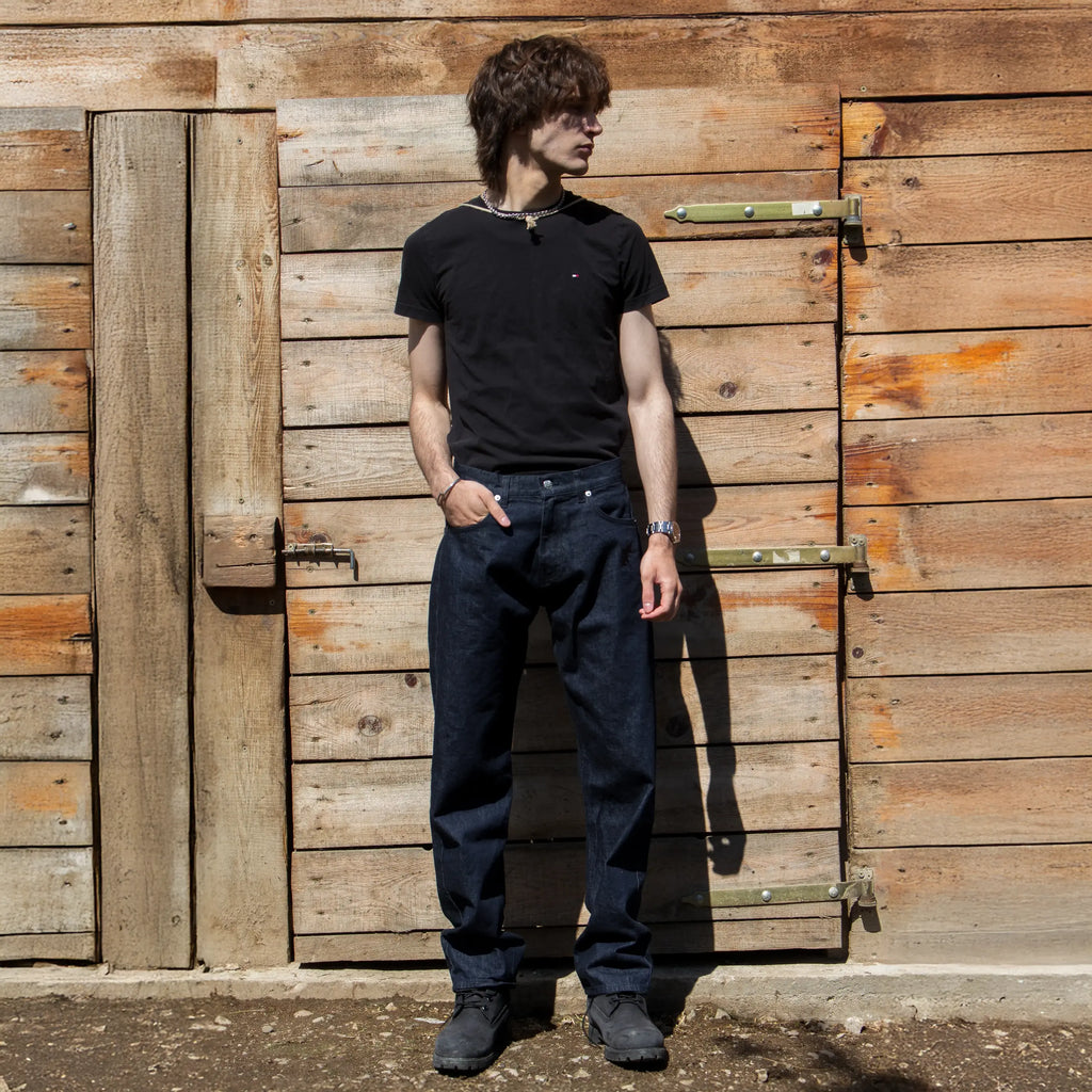 Navy Blue + Black