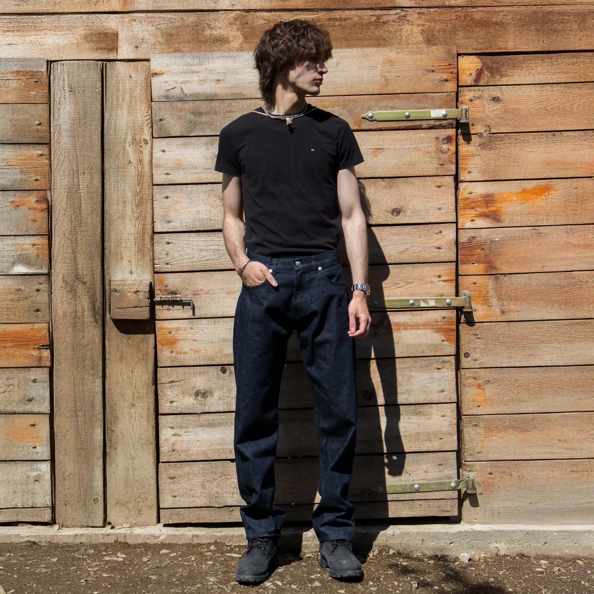 Navy Blue + Black