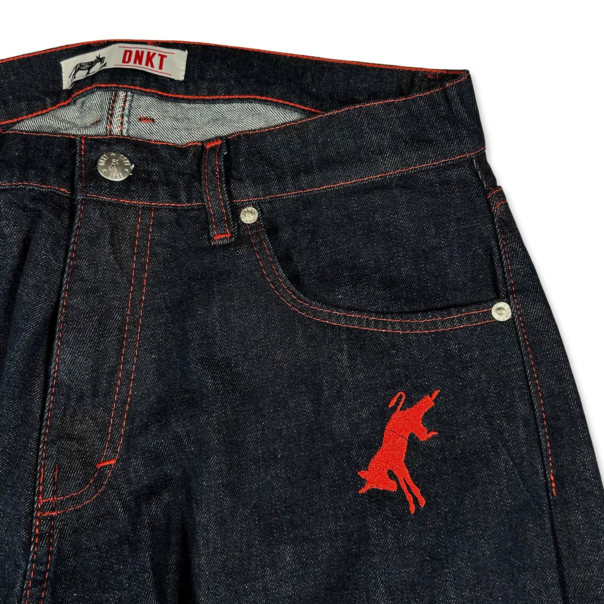 Navy Blue + Red