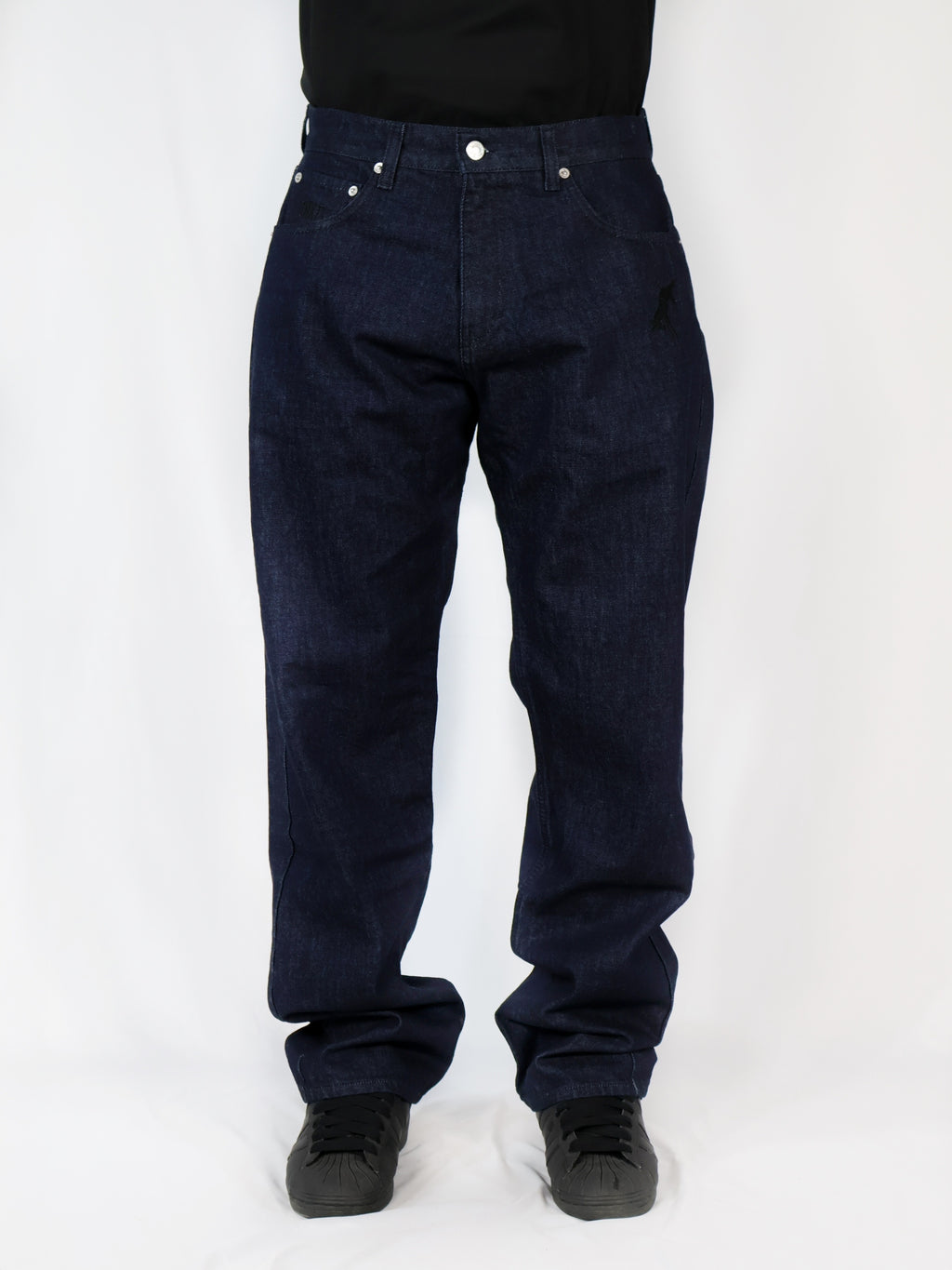 Navy Blue + Black