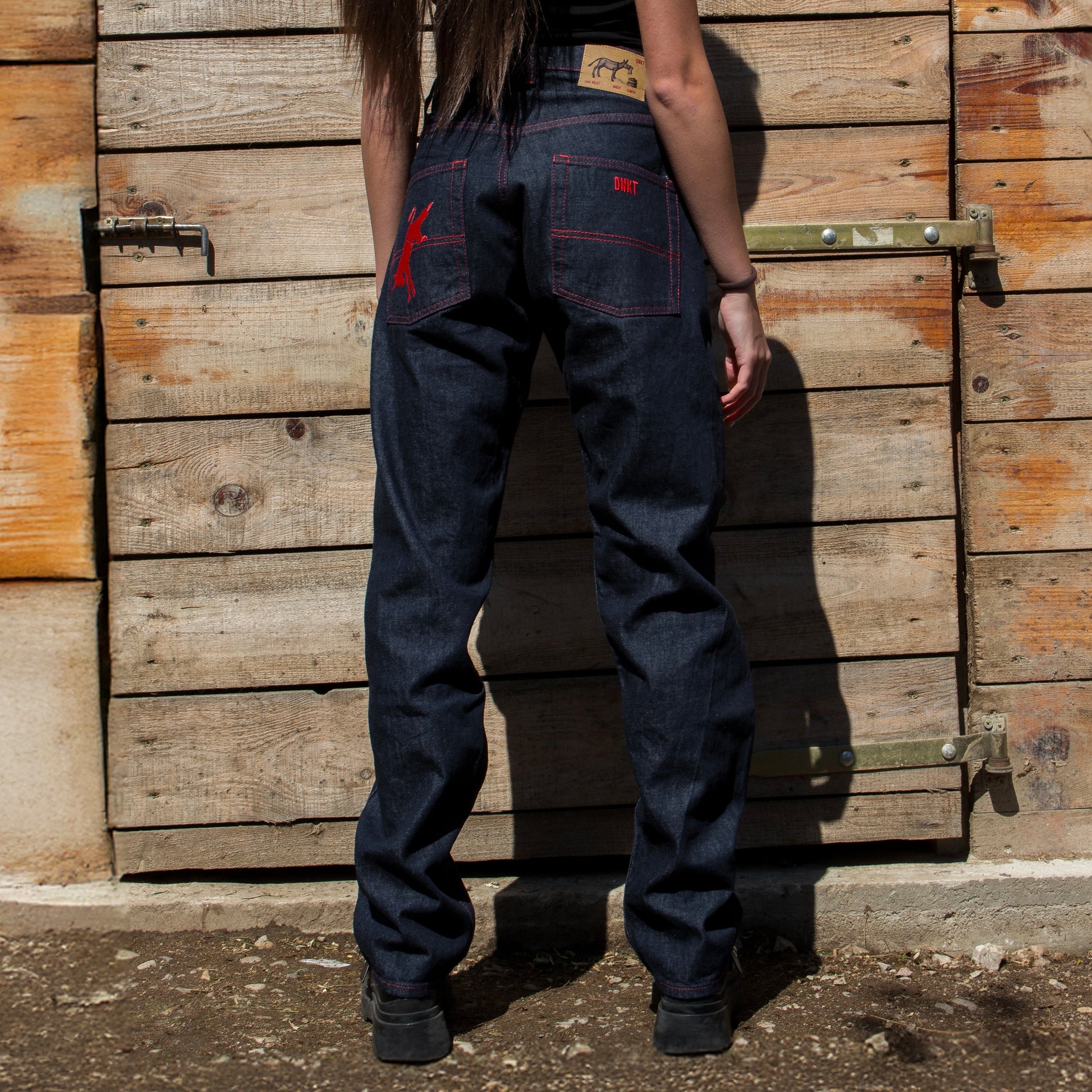 Navy Blue + Red
