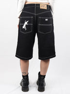 Unisex Jorts (BLACK/WHITE)