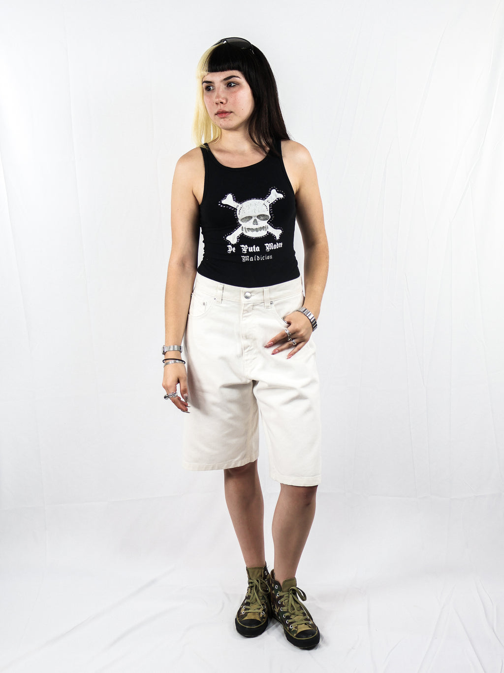 Unisex Jorts (WHITE)