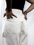 Unisex Jorts (WHITE)