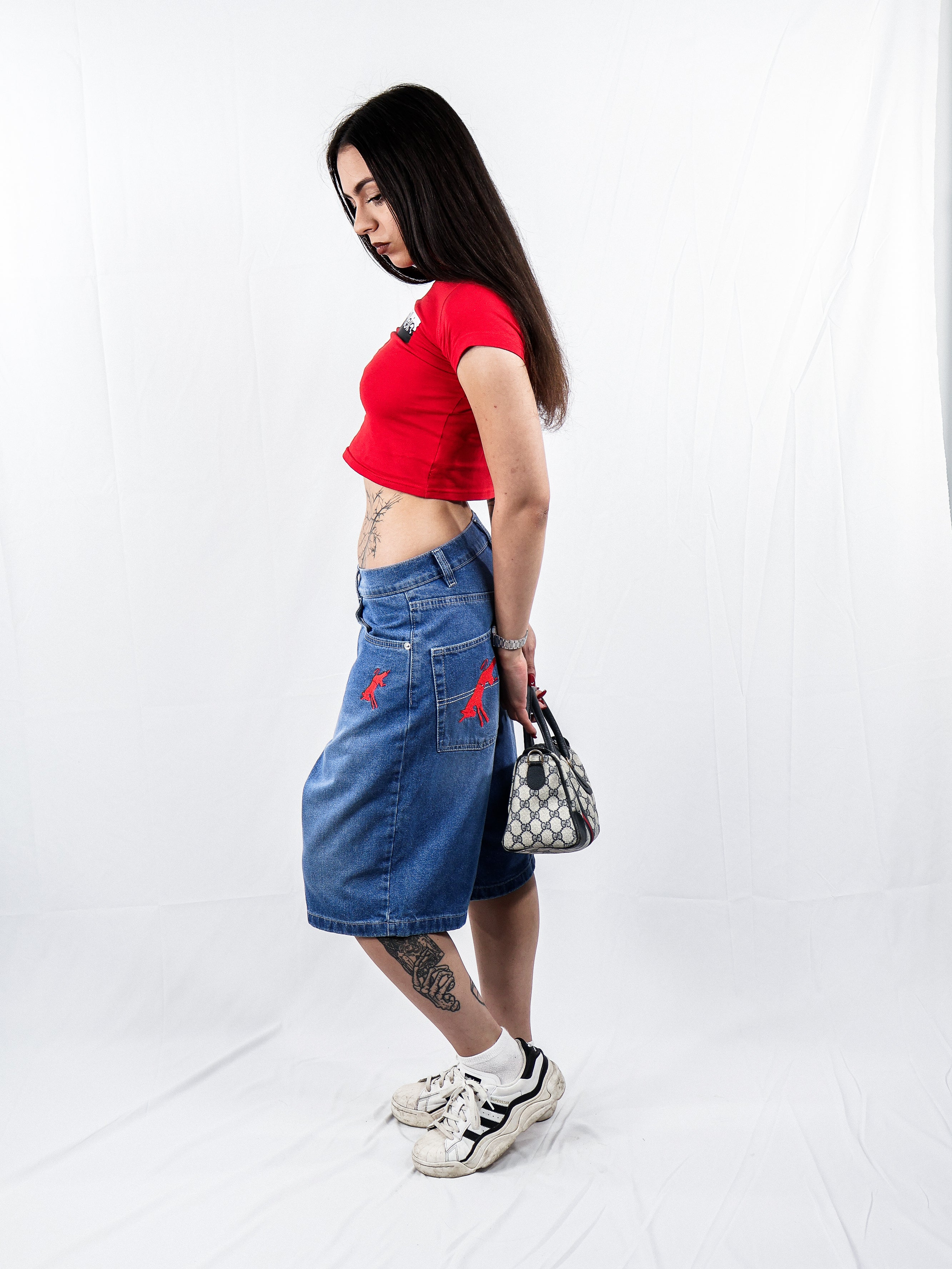 Unisex Jorts (BLUE/RED)