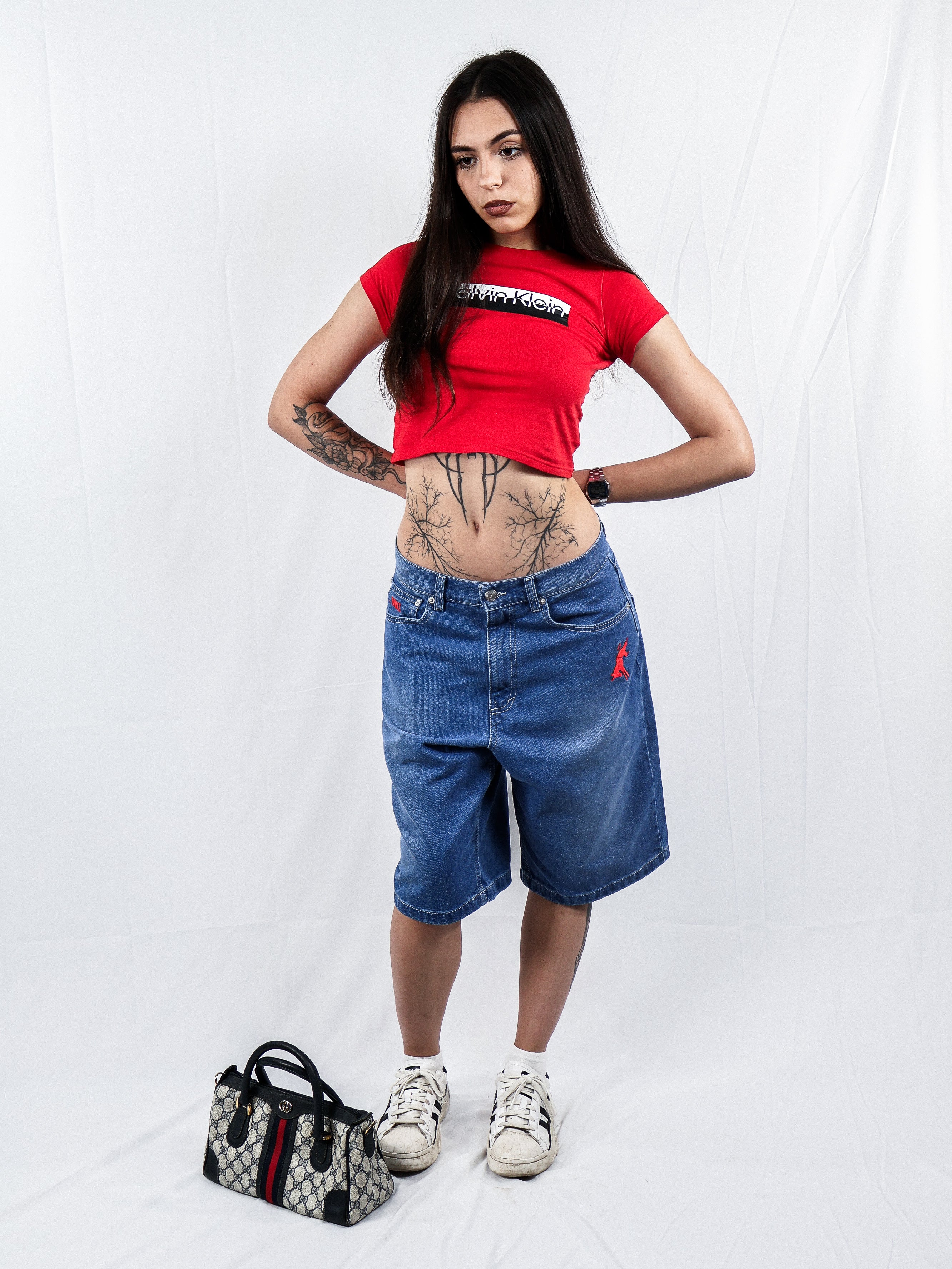 Unisex Jorts (BLUE/RED)