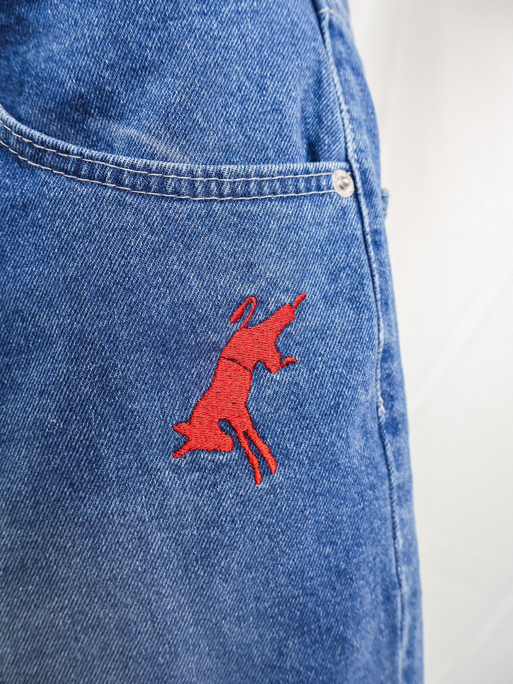 Unisex Jorts (BLUE/RED)
