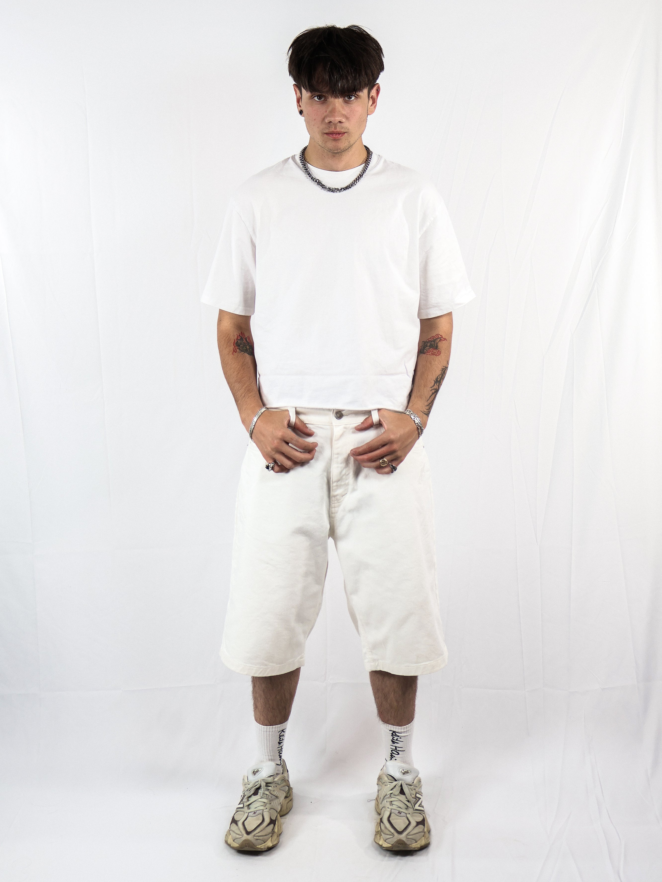 Unisex Jorts (WHITE)