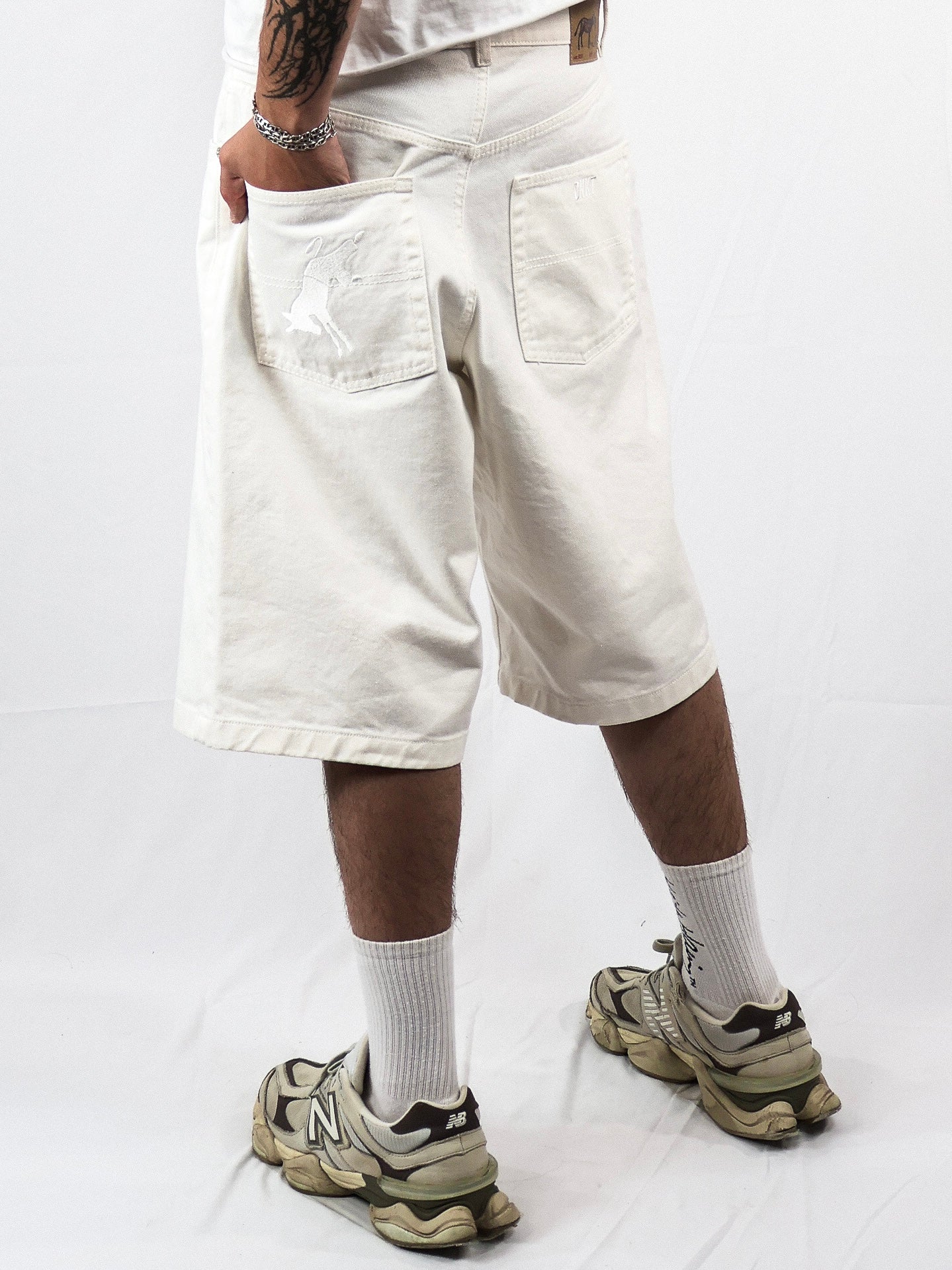 Unisex Jorts (WHITE)