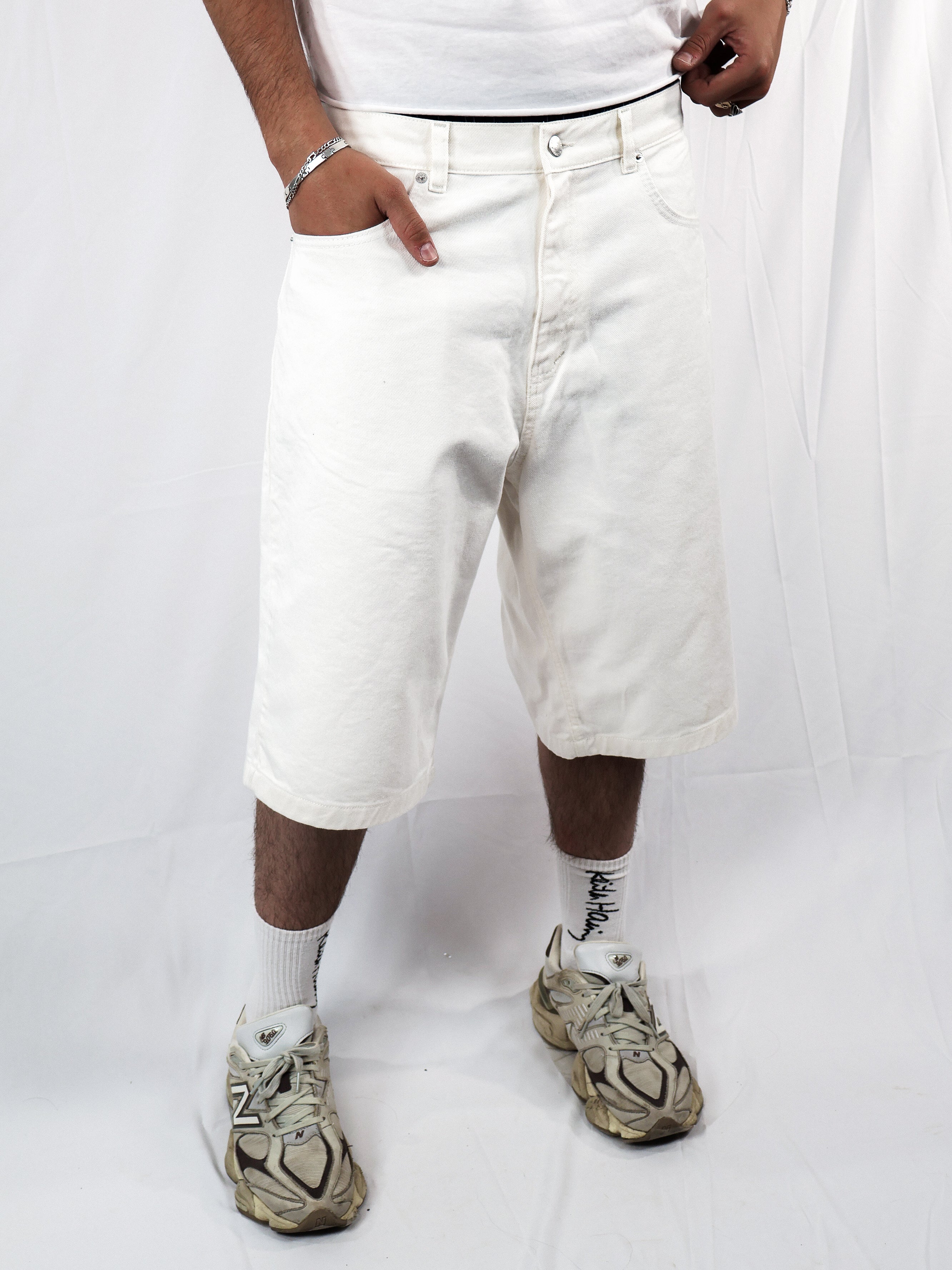 Unisex Jorts (WHITE)