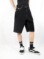 Unisex Jorts (BLACK/WHITE)